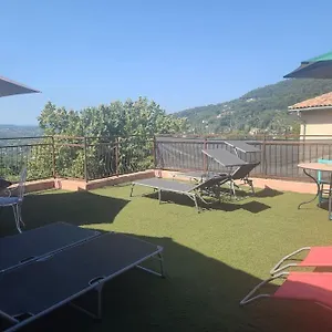 De 1 A 6 Avec Terrasse Solarium, Vue Panoramique Et Parking Gratuit Appartement Grasse